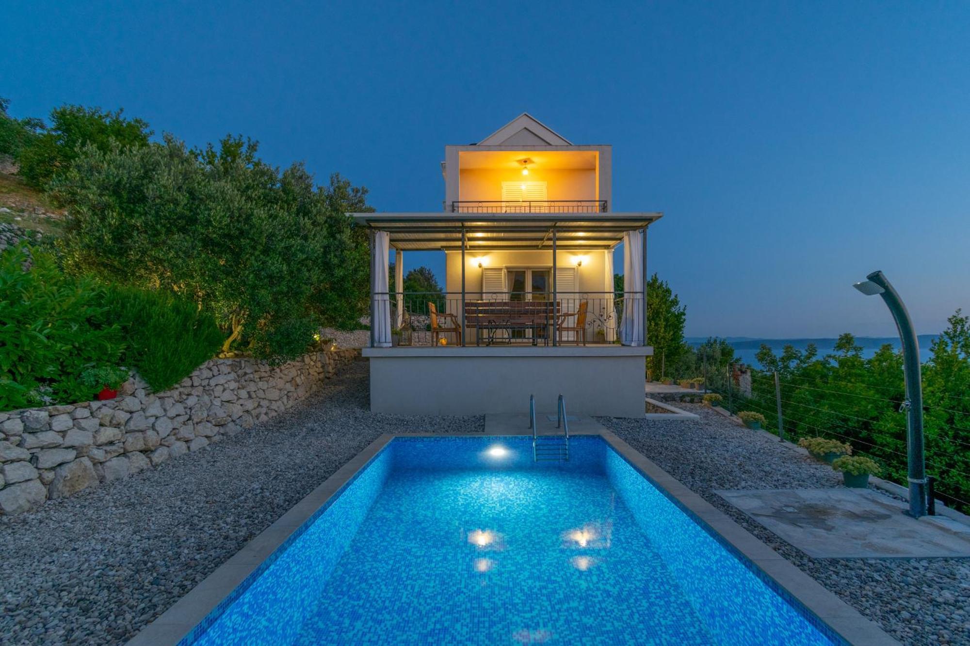 Villa With Sea View Podgora Eksteriør bilde