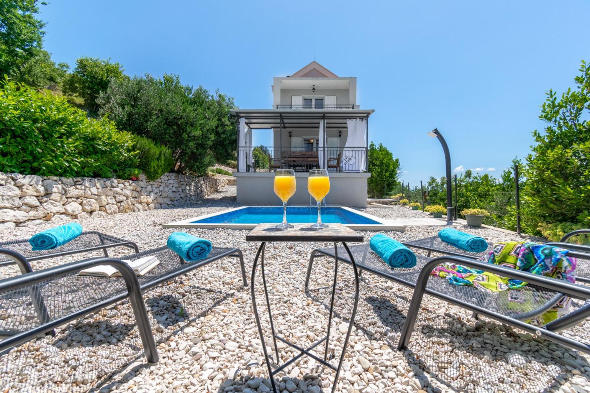 Villa With Sea View Podgora Eksteriør bilde