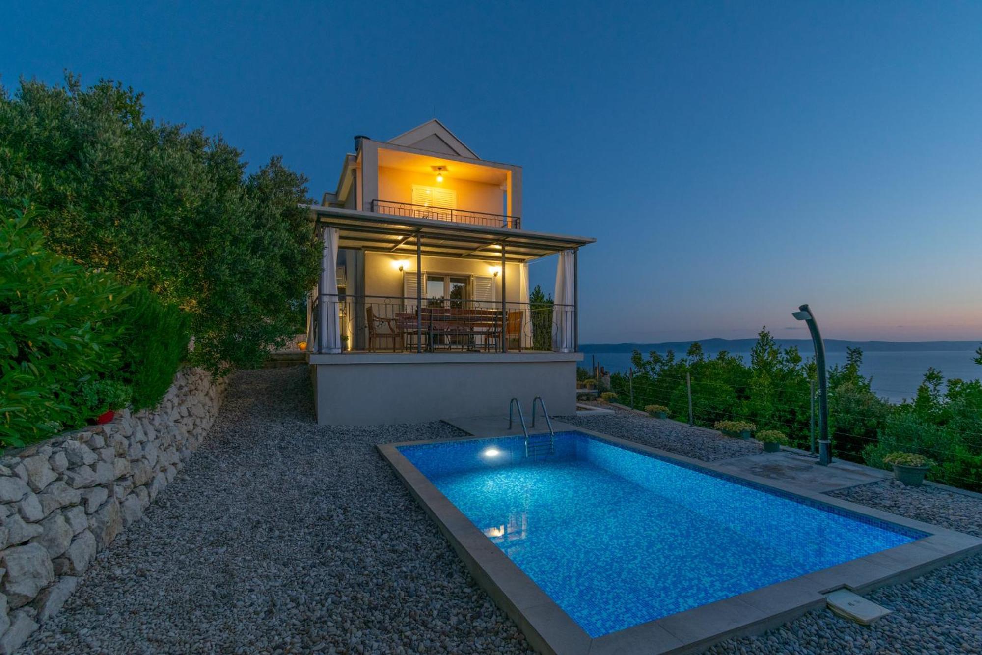 Villa With Sea View Podgora Eksteriør bilde